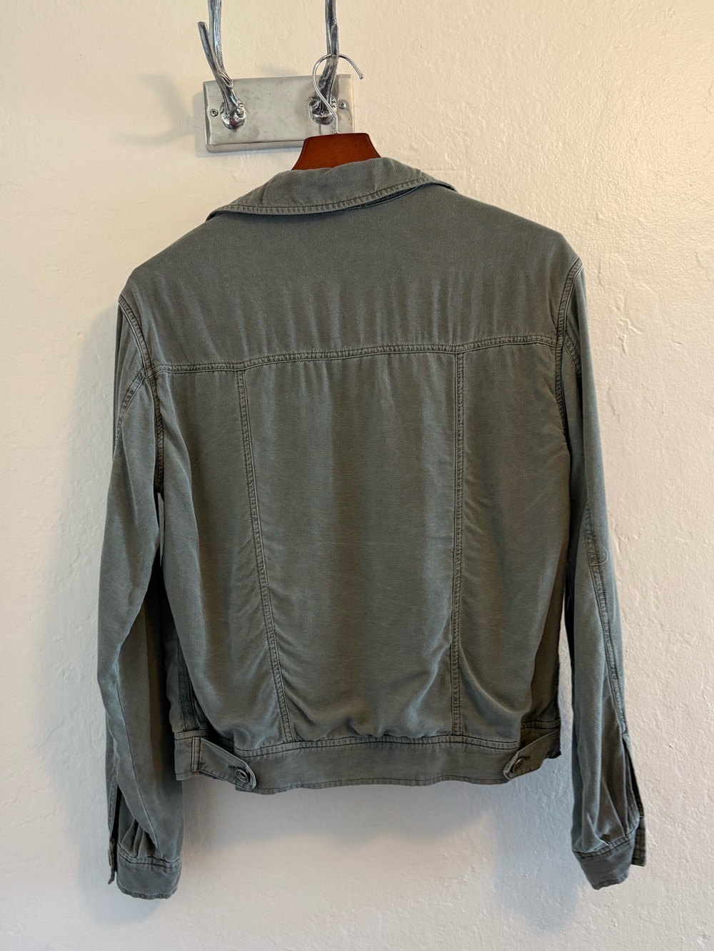 Splendid Poppy Utility Jacket - Picture 3 of 8